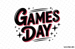 Games Day Svg | Sport Svg | Svg Cut Files Product Image 1