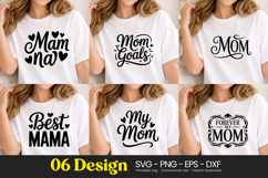 Best Mama My Mom Forever SVG PNG Product Image 1