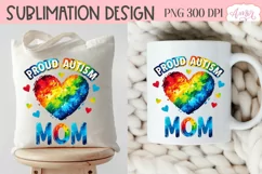 Autism Mom PNG sublimation | Autism family support PNG Product Image 4
