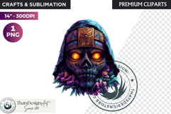 Black magic Voodoo clipart PNG , African witchcraft Product Image 1