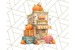 Halloween Candy Shop Clipart PNG, Trick or Treat Clip Art Product Image 2