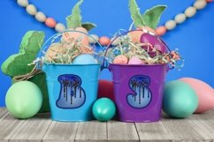 Easter Sublimation Monogram Alphabet Clipart Glitter Effect Product Image 10