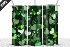3D St Patrick&#039;s Day Tumbler Wrap| Sublimation Design Product Image 3