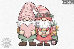 Easter Gnome Sublimation - Clipart PNG Bundle Product Image 15