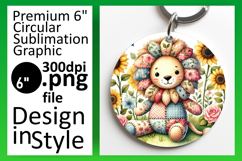 Whimsical Round Design for Coasters , Animals Product Image 1