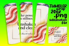 Unique 20oz Gift Tumbler Template , Religious Product Image 1