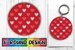 Radiant Circle Ornaments PNG, Valentine's Pattern Product Image 1