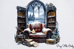 Gothic Spooky Winter Clipart PNG Product Image 1