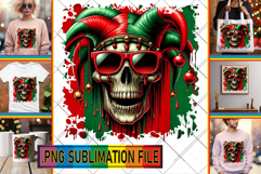 Whimsical TSHIRT Design PNG, Skull Product Image 1