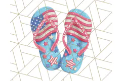 Patriotic Accessories Clipart PNG for 4th of July Product Image 2
