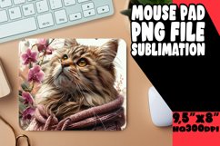 Playful Kitty Humor Mousepad PNG Product Image 1