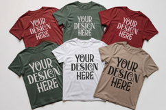 Christmas Family Matching Group Flat Lay Mockup Product Image 1