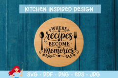 Where recipes become memories SVG Product Image 1