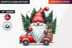 Gnome png, Christmas clipart, Christmas Gnome Clipart,gnomes Product Image 1