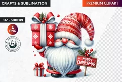 Gnome png, Christmas clipart, Christmas Gnome Clipart,gnomes Product Image 1