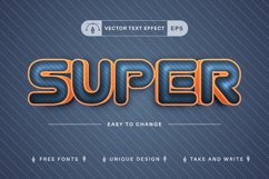 Super - Editable Text Effect, Font Style Product Image 3