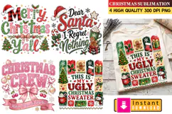 Christmas Sublimation Designs,Christmas Png,Christmas Design Product Image 1