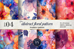 Abstract Floral Dreamy Paper| Floral pattern Product Image 1