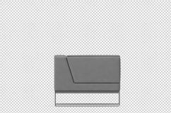 Isometric Arm Chair 3D isolated render Product Image 1