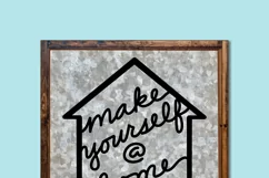 Guest Bedroom SVG, Welcome Sign SVG, Entryway SVG File Product Image 2