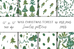 Wax Crayons Christmas Forest Product Image 1