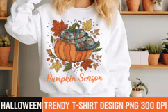 Pumpkin Season Sublimation Design,Pumpkin Season PNG Product Image 1