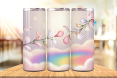 Valentine’s Day Glitter Sparkle shimmering Tumbler Wrap PNG Product Image 17