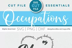 Mom svg - a mother's day SVG with mom heart shape Product Image 5