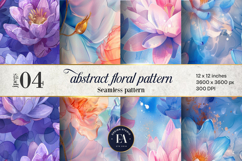 Abstract Floral Dreamy Paper| Floral pattern Product Image 1