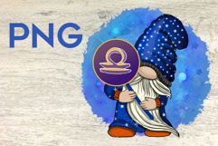 gnome zodiac sign ,libra png file sublimation Product Image 1