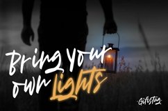 Web Font Gifistag - Signature Brush Font Product Image 2