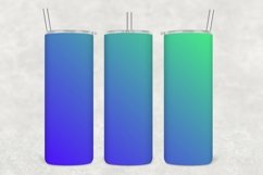 Ombre Gradient Tumbler Wrap Sublimation Product Image 1