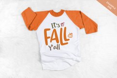 Raglan Shirt Mock up for Halloween / Fall Product Image 2