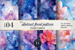 Abstract Floral Dreamy Paper| Floral pattern Product Image 1