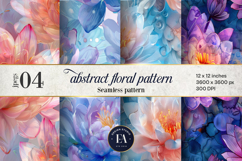 Abstract Floral Dreamy Paper| Floral pattern Product Image 1