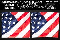 American Flag Tumbler Submilation 20oz Skinny Tumbler Product Image 2