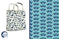 Glorious Whales Surface Patterns, Whale Tail Papers, AMB-399 Product Image 3
