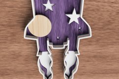 Transportation Laser Cut File - Spaceship Product Image 4