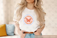Kind People Sublimation design | Vintage PNG | Butterfly PNG Product Image 4