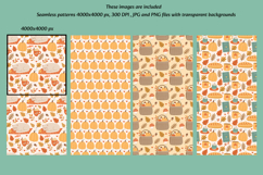 Cozy Autumn Seamless Pattern and Digital Paper Bundle Product Image 7