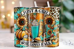 Fall Season Tumbler Wrap | Sublimation | Tumblers Product Image 1