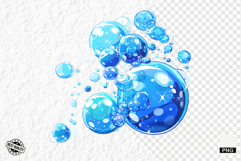 Ocean Bubbles Clipart Product Image 1