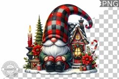 Christmas Gnome Sublimation - Clipart PNG Bundle Product Image 13