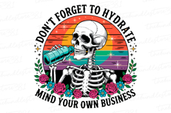 Don&#039;t forget to Hydrate Svg Design | Svg Files for Cricut Product Image 1
