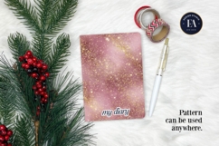 Pink Gold Shimmer Digital Paper, Glitter Texture Product Image 4