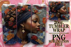 Black Woman Portrait Artwork Product Image 1