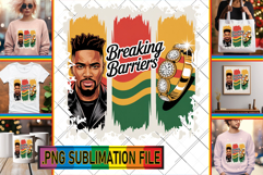 Dazzling TSHIRT Gift Ideas PNG, Juneteenth Product Image 1