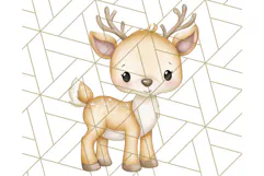 Cute Arctic Animal Clipart PNG, Cute Winter Animals Png Product Image 3