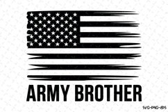 Army Brother svg | 4th of july Svg | Svg Cut Files Product Image 1