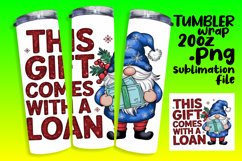 VIBRANT 20oz Tumbler Artwork , Gnomes Product Image 1